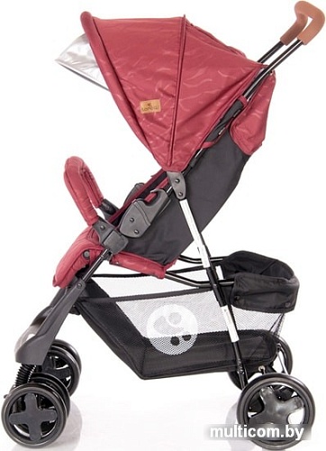 Коляска прогулочная «книга» Lorelli Terra 2020 (красный/черный)
