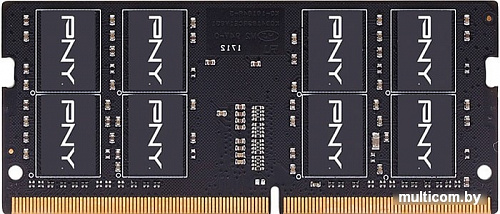 Оперативная память PNY Performance 16GB DDR4 SODIMM PC4-21300 MN16GSD42666