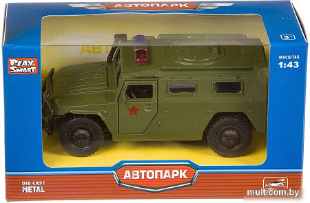 Бронетранспортер Play Smart Автопарк Тигр А74803