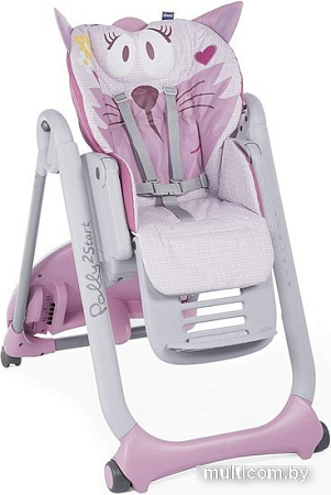 Стульчик для кормления Chicco Polly 2 Start (miss pink)