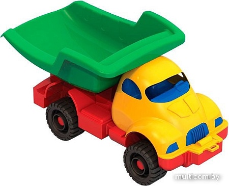 Нордпласт Грузовик Космический 030 (желтый/зеленый)