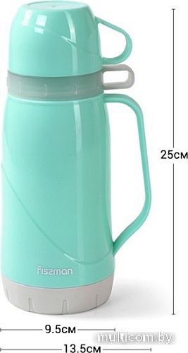 Термос Fissman 9838 600 мл (аквамарин)