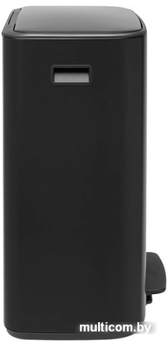 Brabantia Bo Pedal Bin 60 л (черный матовый)