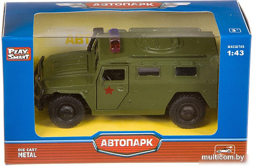 Бронетранспортер Play Smart Автопарк Тигр А74803
