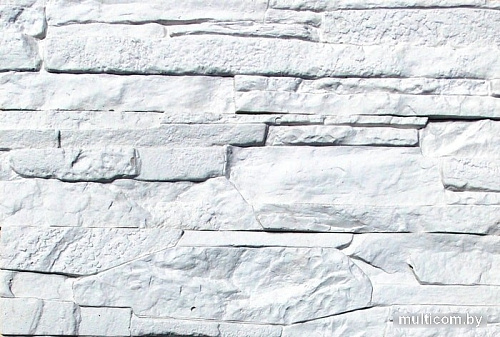Декоративный камень Polinka Рифейский сланец 0200 (белый)