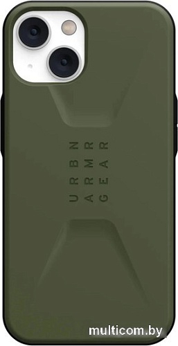 Чехол для телефона Uag для iPhone 14 Civilian Olive 114040117272