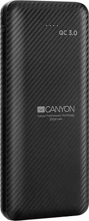 Портативное зарядное устройство Canyon CNE-TPBQ20B