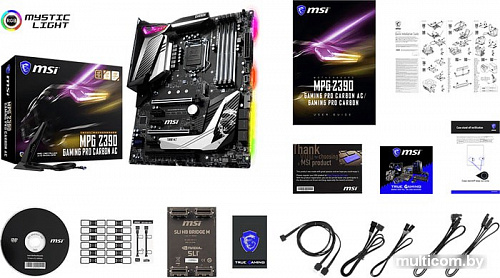 Материнская плата MSI MPG Z390 Gaming Pro Carbon AC