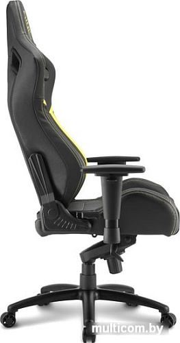 Кресло Sharkoon Shark Zone GS10 (черный/желтый)