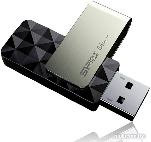 USB Flash Silicon-Power Blaze B30 64GB (SP064GBUF3B30V1K)