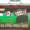 Настольная игра Zez Набор для покера в чемодане 200 фишек с номиналом 6642-S1