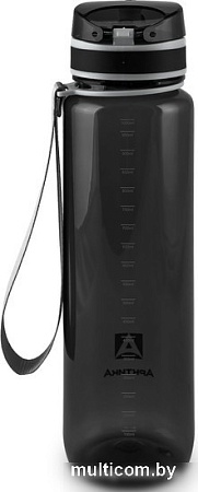 Бутылка для воды Арктика 720-1000-BK 1л (черный)