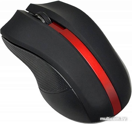 Мышь Oklick 615MW (черный/красный) [412861]