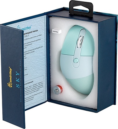 Мышь SmartBuy SBM-615AG-S (мятный)