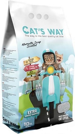 Наполнитель для туалета Cats Way Marseille Soap 10 л