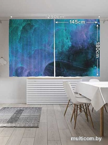 Комплект штор JoyArty Таинственные небеса 1.45x1.8 м p_21571_145x180 (2 шт)