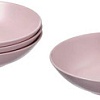 Набор обеденных тарелок Swed House Djup Talltik MR3-18 (светло-розовый)