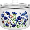 Кастрюля Лысьвенские эмали Васильки С-1618САП2/4ЭК