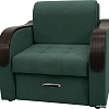 Кресло Сириус Лидер-1 ППУ 105x110 (Eva 19 велюр темно-зеленый)