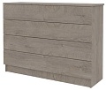 Комод Горизонт Нео 1050 4 ящика (дуб эндгрейн)