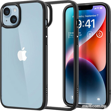 Чехол для телефона Spigen Ultra Hybrid iPhone 14 Plus ACS04895 (matte black)