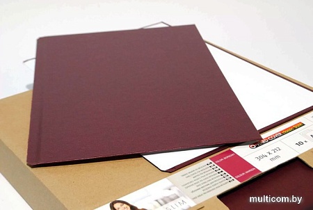 Картонная обложка для переплета OPUS Classic Slim A4 304x212 мм OHCSLIM304X212B10 (10 шт, синий)