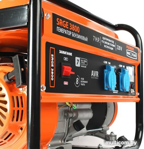 Бензиновый генератор Patriot Max Power SRGE 3800