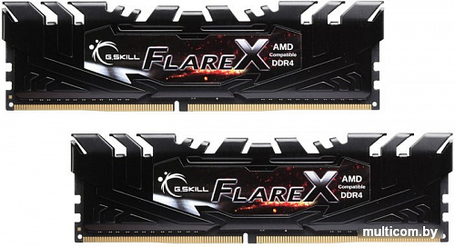 Оперативная память G.Skill Flare X 2x16GB DDR4 PC4-25600 F4-3200C14D-32GFX