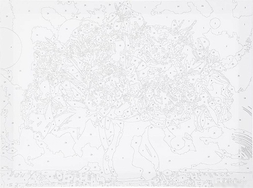 MultiArt Пионы CANV30X40-MULTI10
