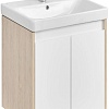 Акватон Тумба под умывальник Сканди Doors 55 1A278801SDB20 (белый/дуб верона)