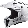 Мотошлем LS2 MX700 Subverter Evo II Single Mono (2XL, глянцевый белый)