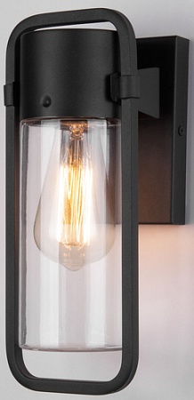 Уличный настенный светильник Elektrostandard Lab 35001/D (черный)