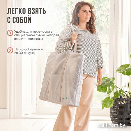 Кроватка-трансформер Tutti Bambini CoZee XL 60x120 (scandinavian walnut/ecru)