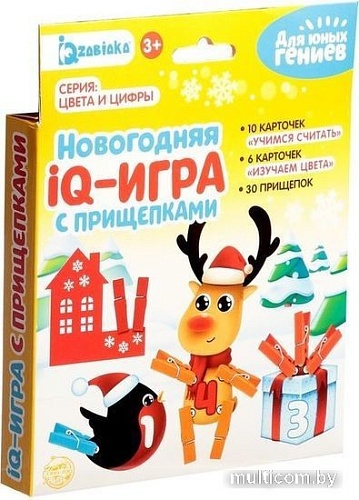 Развивающая игра Zabiaka Цвета и цифры 4240306