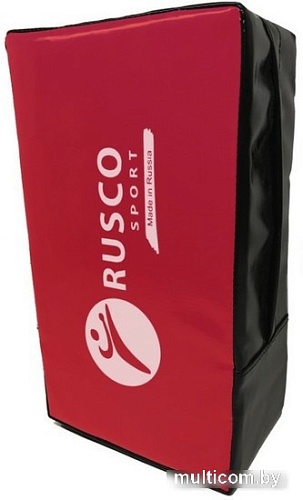 Макивара Rusco Sport 40x70x10 (красный)