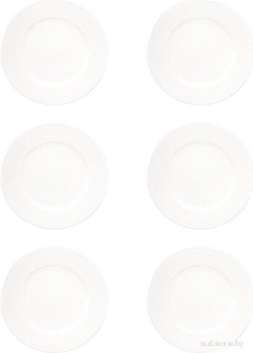Набор обеденных тарелок Nouvelle Белый шоколад 2740013-Н6