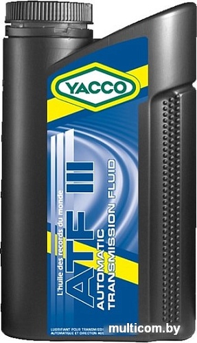 Трансмиссионное масло Yacco ATF III 1л