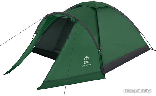 Треккинговая палатка Jungle Camp Toronto 4 (зеленый)
