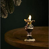 Фигурная свеча Tkano New Year Essential Festive moose TK24-NY_CND0006 (белый/серый)