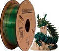 Пластик Kingroon PLA Tri Color Silk 1.75мм NSC031 (1кг, Golden-Green-Black)