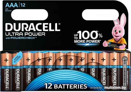 Батарейки DURACELL AAA Ultra Power 12 шт.