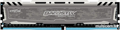 Оперативная память Crucial Ballistix Sport LT 8GB DDR4 PC4-21300 [BLS8G4D26BFSBK]