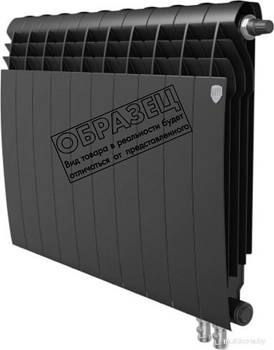 Биметаллический радиатор Royal Thermo BiLiner 500 Noir Sable VR (10 секций)
