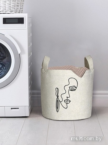 Корзина JoyArty Таинственная девушка gaba_10095R_S