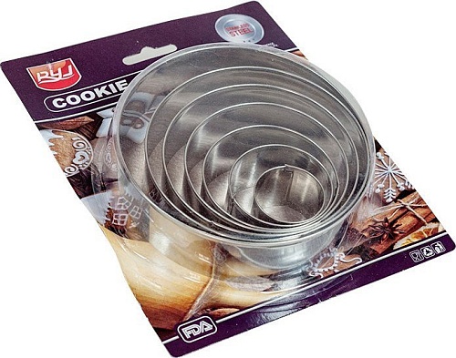 Форма для печенья S.G. Home Круги SG-CM-SC1 (7 шт)