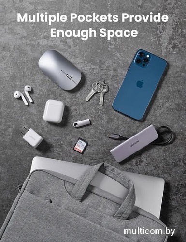 Сумка Ugreen 50337 14"-14.9" (серый)