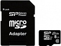 Карта памяти Silicon-Power microSDHC Elite UHS-1 (Class 10) 8 GB (SP008GBSTHBU1V10-SP)