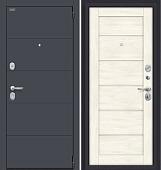 Металлическая дверь el'Porta Porta S 4.22 (Graphite Pro/Nordic Oak)