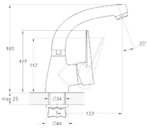 Смеситель G.Lauf ZOP1-A146