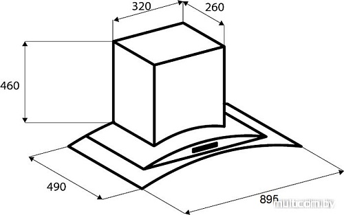 Кухонная вытяжка Zigmund & Shtain K 296.91 S